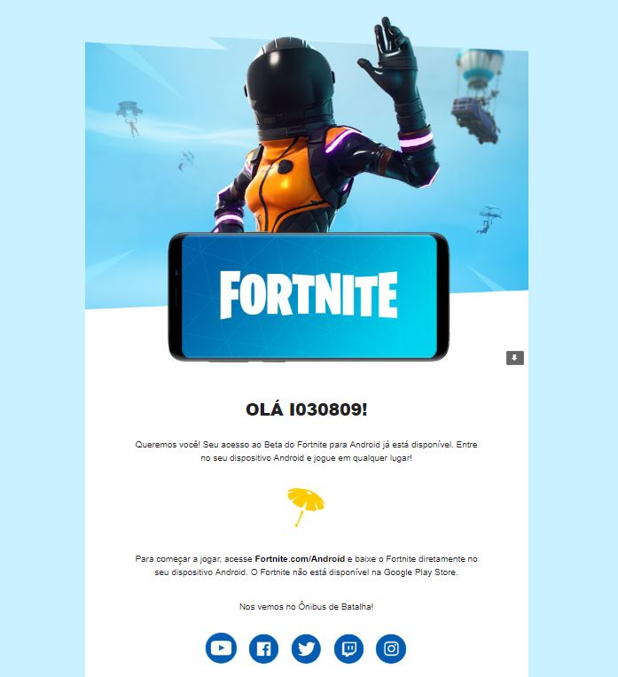 Fortnite indisponível na PlayStore e compatibilidade 