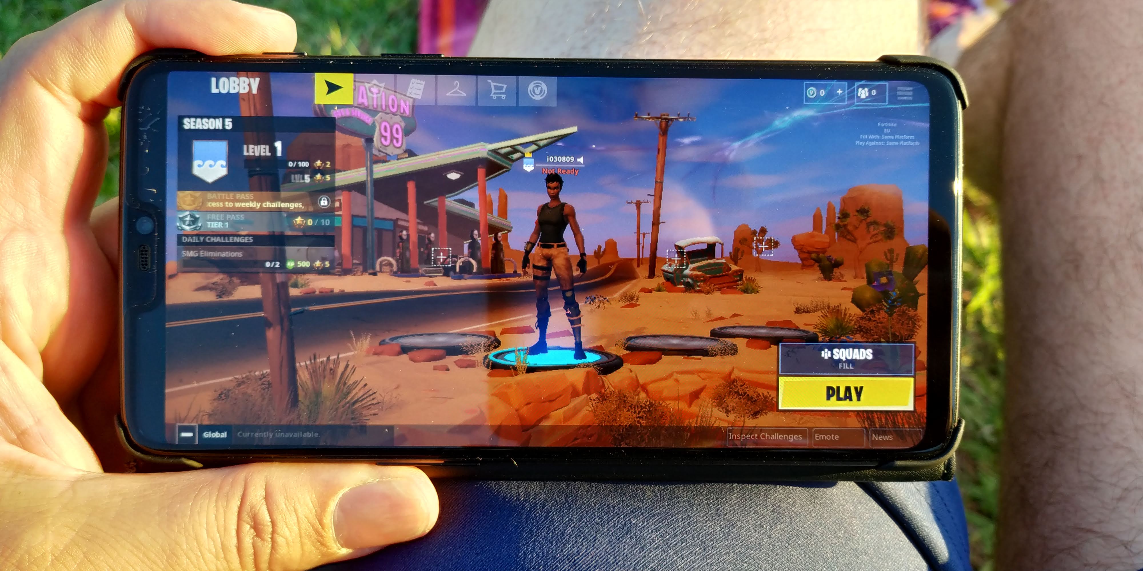 Fortnite indisponível na PlayStore e compatibilidade 